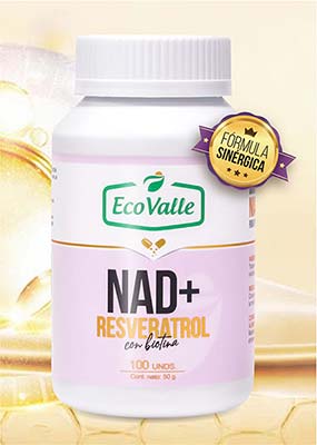 Beneficios del suplemento de NAD+ con Resveratrol y Biotina